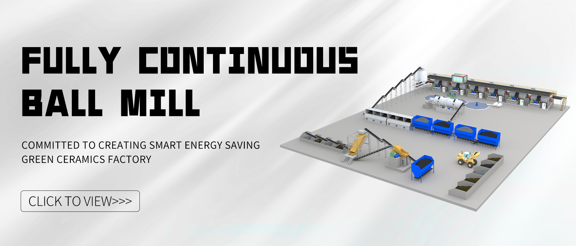 Ultrafine Grinding Continuous Ball Mill