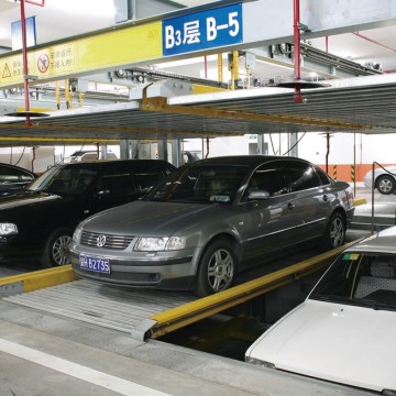 Negative One Positive Two Lifting And Horizontal Moving Stereo Garage