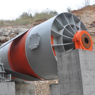 Single Continuous Ball Mill for Mineral Processing