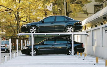 Pit-type Simple Lifting Stereo Garage