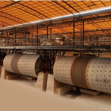 Semi-Continuous Ball Mill for Raw Material Processing